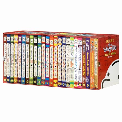 Wimpy Kid 24-Book Boxed Set - Complete Paperback Collection for Kids & Fans
