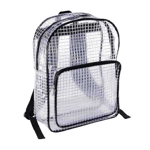 Engineer Bag -15.7 Inches Transparent Cleanroom Tool Backpack Simple Style (16 Liters)
