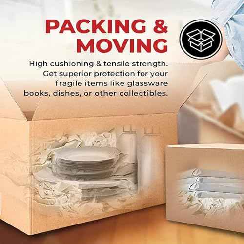 70 Sheets Newsprint Packing Paper Sheets for Moving, Shipping, Box Filler, Wrapping and Protecting Fragile Items 1.8 Lbs (26¡± x 15¡±)