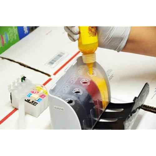INKXPRO Empty CISS Refill kit (T126/127 cartridges) for Workforce 545 645 845 630 3520 3540 7520 7510 7010 (Empty CISS)