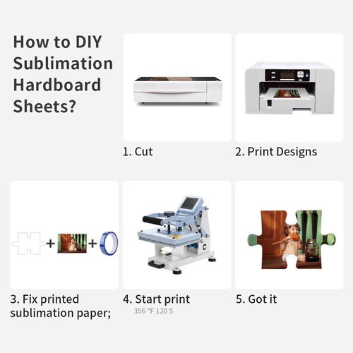 PYD Life 12 Pack Sublimation Hardboard Blanks MDF Wood Sheets Bulk White 12" x 12",1/8" Thick(3 mm) for Custom Coasters Photo Frames,for Xtool Glowforge 40 W Cutting Machine DIY Projects