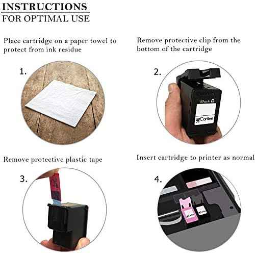 Cartlee Remanufactured Ink Cartridges Replacement for Canon 275 and 276 Ink Cartridges for Canon 275xl 276 for Pixma TS3522 TR4720 Printer Combo Pack