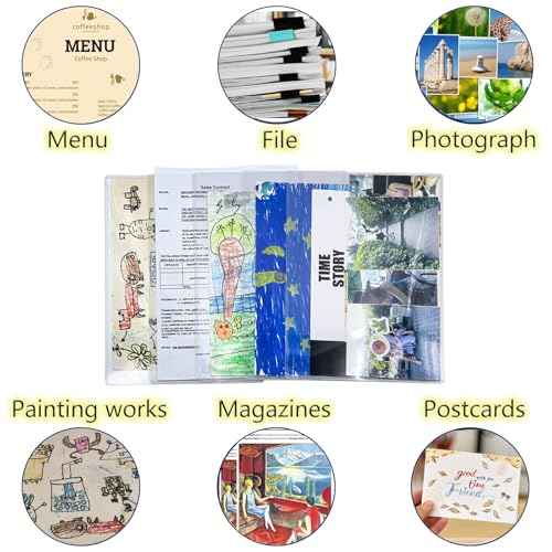 7 PCS 8.5" x 11" Rigid Print Protectors,Clear Plastic Page Protectors,Clear Rigid Top loaders,Plastic Paper Sheet Protectors for Photos,Documents,Contracts,Birth Certificate Protector (7)