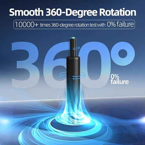7 Inches to 11 Inches Short Office Chair Cylinder Replacement, 4" Stroke, Heavy Duty 1000 lbs, Lower the Seat Height by 2", Fit for Office Chair High Base Short Person, Class 4 (Sinking 2.4")