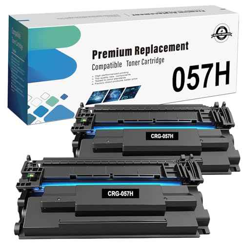 057H CRG-057H CRG057H 057 H Toner Cartridge Compatible for Canon imageCLASS MF445dw MF448dw LBP226dw LBP227dw LBP228dw MF449dw MF443dw MF455dw MF452dw LBP223dw LBP236dw Printers£¨Black*2£©