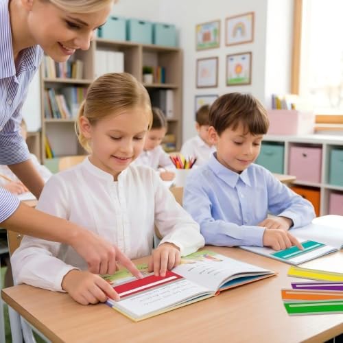 Guided Reading Strips for Kids - Dyslexia & Visual Stress Reading Tools