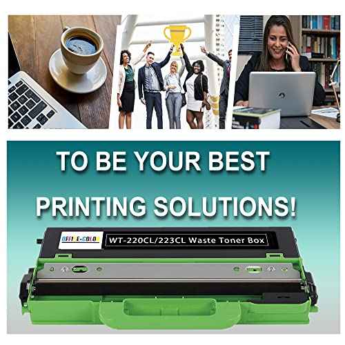 WT-220CL Waste Toner Box WT-223CL Waste Toner Box Works with Brother MCF-9340CDW HL-L3210CW L3230CDW MFC-9130CW HL-3140CW,HL-3170CDW,MFC-L3750cdw HL-3180CDW L3290CDW Printer