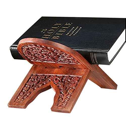 Carved Rosewood Bible Stand Rosewood 10 x 6 1?2' H Pack of 3