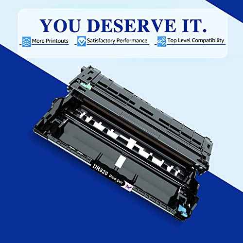 DR820 Drum Unit Compatible with Brother Printers ? Seamless Integration, Yields Up to 30,000 Pages ? Fits HL-L6200DW, HL-L5200DW, HL-L5100DN, MFC-L5900DW, MFC-L5700DW, MFC-L5800DW (Black, 1-Pack)