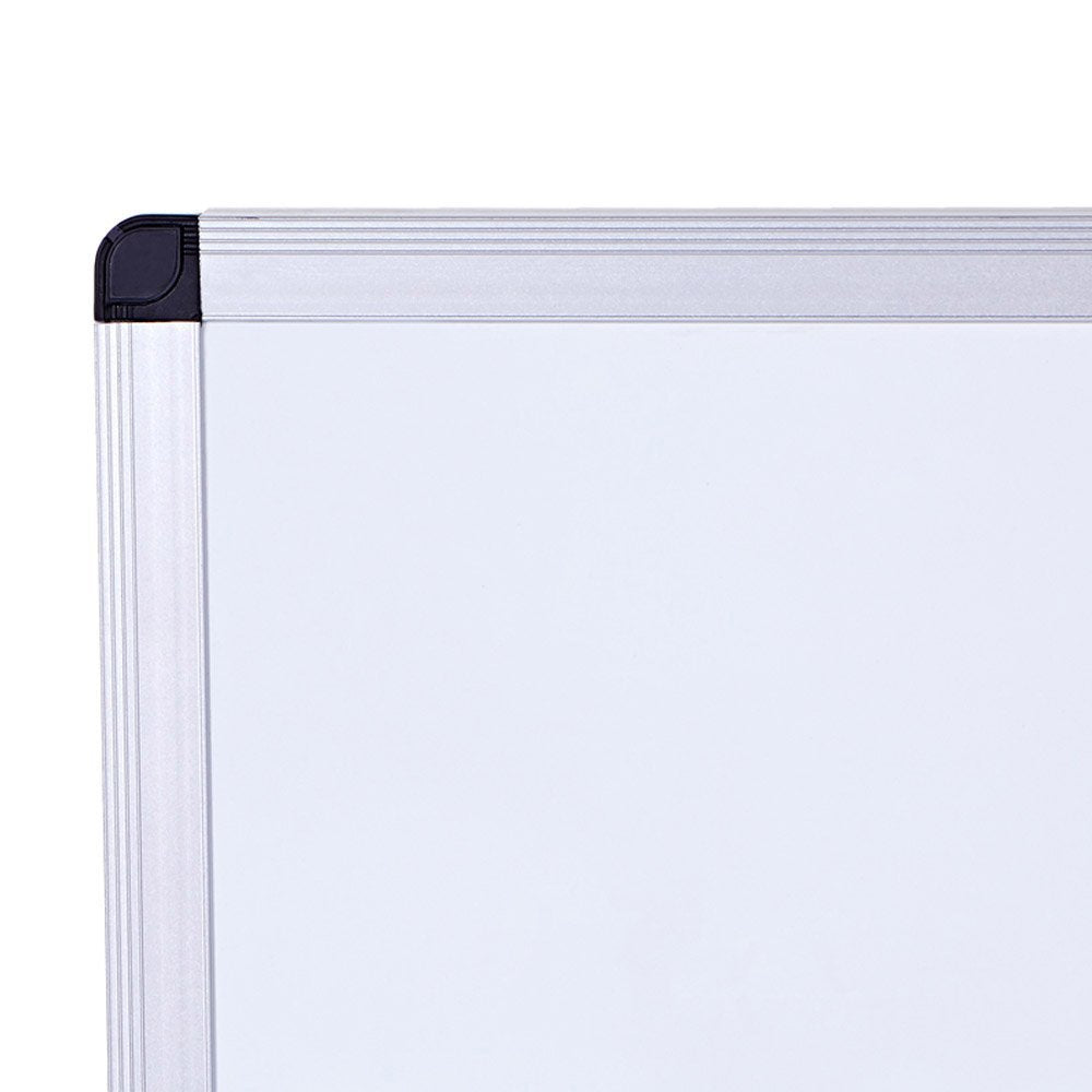 VIZ-PRO Large Magnetic Dry Erase White Board for Wall, 60 X 48 inches, Pack of 2, 5' x 4' Aluminum Framed Whiteboard with Marker Tray for School Office Home