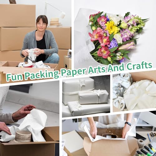 14" x 22" Packing Paper, Paper Sheets for Moving, Newsprint Shipping,