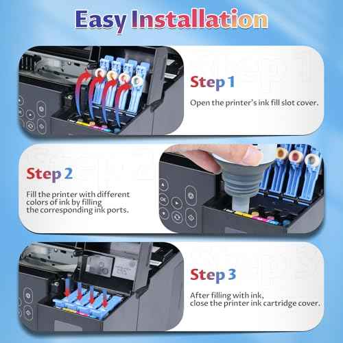 GI-21 Ink Refill Bottles G3270 G3290 G4270 G4280 Ink Refill Compatible with Canon 21 GI-21 GI21 Ink Refill Bottles for Canon MegaTank G3270 G3290 G4270 G4280 G1220 G3260 G2270 G2260 G1230 Printer
