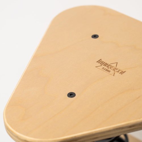 Hunkerin Stool Squat Training & Mobility Device for Posture Core Strength Back Pain Relief & Flexibility | Ergonomic Deep Squat Stool (Chair) for Athletes or Office | Compact & Portable | Natural