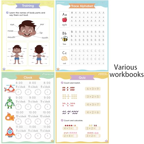 Golinkid Magic Grooved Handwriting Practice Set for Kids Ages 3-10