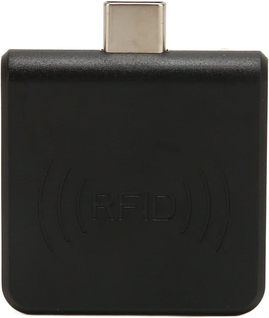 Skiennix Square Card Reader - Type C Interface 125Khz Smart Card Reader with Built-In Buzzer | Black