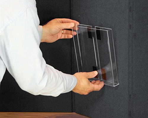 Displays2go Trade Show Presentation Board Without Lights - Double-Sided Foam Display