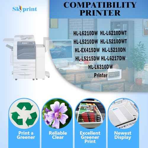 Drum Unit DR-920 DR920 Compatible for Brother DR-920 DR920 Drum Brother HL-L6210DW HL-L6210DWT HL-L5210DW HL-L5210DWT HL-EX415DW HL-L5210DN HL-L5215DW HL-L6217DW HL-L6310DW Printer