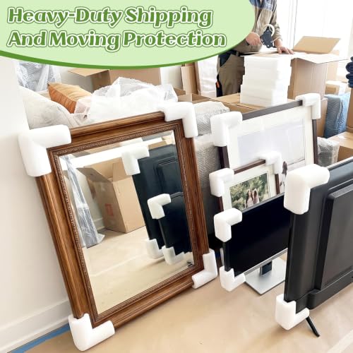 16 Pcs Foam Corner Protectors, Reusable Shipping Guards