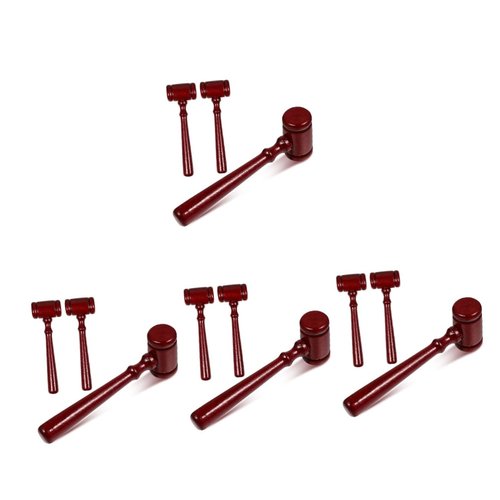 12 Pcs Judge Hammer Wooden Hammer Toy Wooden Hammer Prop Wooden Gavel Judge Gavel Kids Wooden Hammer Mini Gavel Mini Wooden Hammer Gavel Prop Wooden Hammers