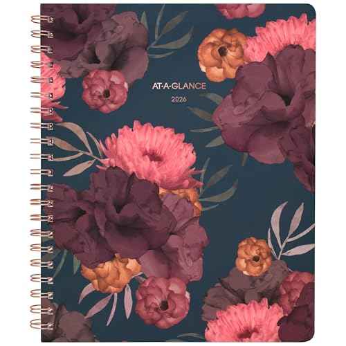 AT-A-GLANCE 2026 Planner, Weekly & Monthly, 8.5" x 11", Large, Dark Romance (5254-905-26)