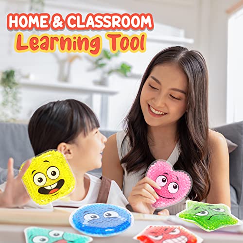 Squishy Fidget Sensory Toys for Kids, Calming Down Sensory Tools for Autism Autistic Special Needs, Sensory Bin Squeeze Toys for Classroom Prize, Travel Toys