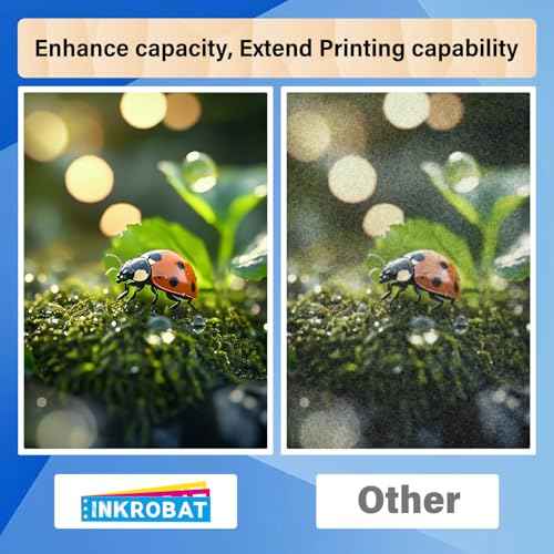 502 Ink Refill Bottles (NotSublimation) for Ecotank ET-4850 ET-3850 ET-2850 ET-3760 ET-2980 ET-2988 ET-4760 ET-2760 ET-15000 ET-2750 ET-3750 ET-3830 ET-4750 3950 4950 Printer, T502 Ink Combo 8 Packs