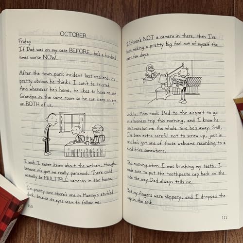 A Library of a Wimpy Kid 1-22 Boxed Set for Kids,22 Books Complete Collection Series, Paperback Edition for Children