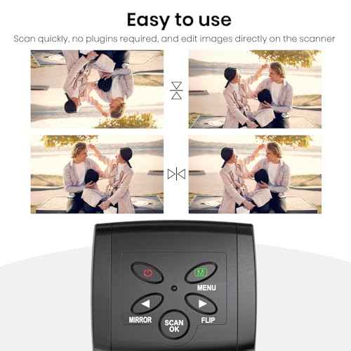 Mini Digital Film & Slide Scanner ? Converts 35mm Negatives & Slides to JPEG Photo ? Includes 2.4 LCD Screen ? Easy Load Film Adapters