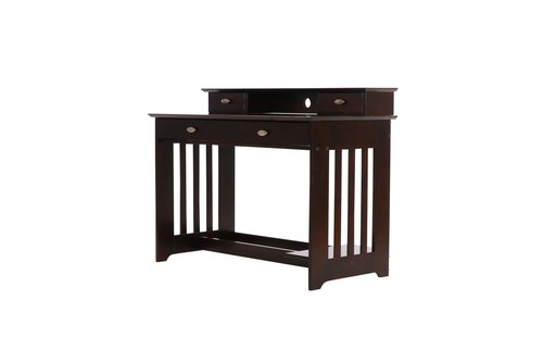 Discovery World Furniture Desk and Hutch and Espresso