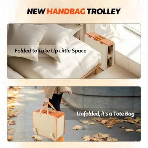 Foldable Shopping Cart,330lbs Folding Cart with Wheels, Utility Foldable Wagon,Collapsible Utility Cart for Camping, Groceries, Garden Care, Pet Stroller (28.35"¡¿15.75"¡¿18.9")