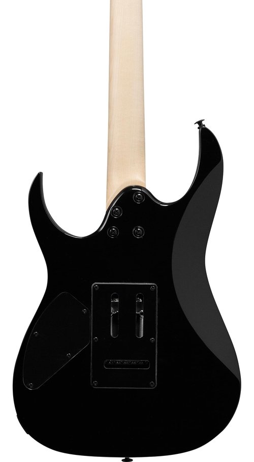 Ibanez RGA Gio Electric Guitar - Black Night Bundle with Amp, Gig Bag, Tuner, Cable, Picks, Austin Bazaar Instructional DVD, and Polishing Cloth
