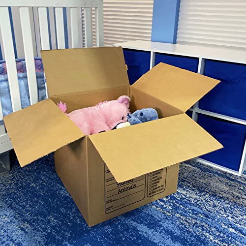Uboxes 10 Premium Medium Moving Boxes 18x18x16" Cardboard Box