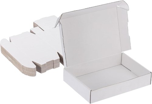 PATIKIL Small Shipping Boxes - 20 Pcs 10x7x2 Inch Corrugated Cardboard Gift Boxes for Packing & Mailing