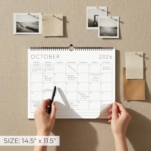 2026-2027 Wall Calendar - Yearly Planner for Office & Home, 14.5x11.5"