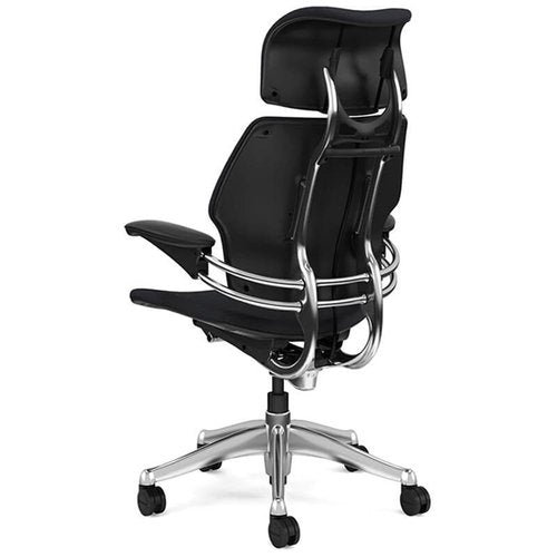MingYi.office Vinyl Arm Pads Caps for Humanscale Freedom Office Chair, Only Available for Standard Arm (Height Adjustable), Can Not Fit The Advanced Arm, Black, 1 Pair.