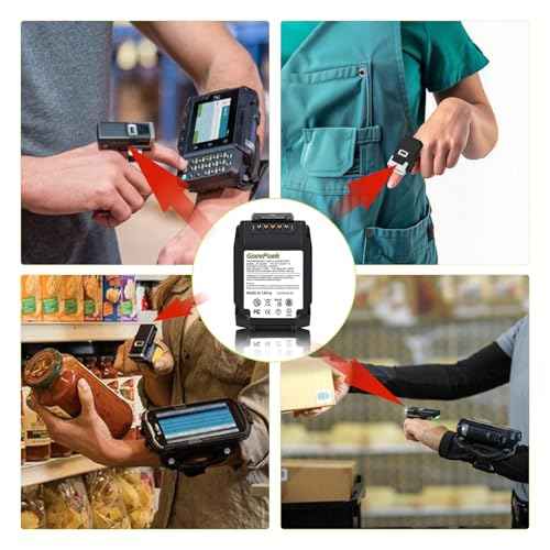RS5100 Battery Replacement,BT-000397 for Zebra Ring Scanner RS51 RS5100 RS61 RS6100 RSBT5 RS51B0 RS51C0,BT-000398 BTRY-RS51-7MA-01 BTRY-RS51-4MA-01,480mah/3.85v.Lithium-ion