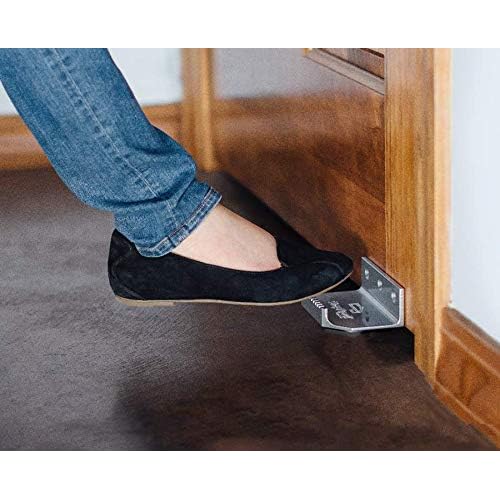 Hands Free Door Opener (Silver, 2 Count)