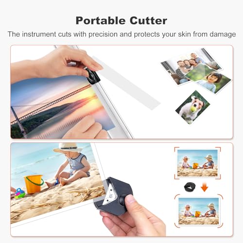 Bonsaii 9-Inch Black Laminator Kit with Cutter, Rounder & 40 Pouches