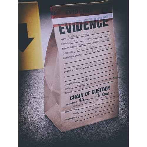 Crime Scene Paper Evidence Bags (Small)