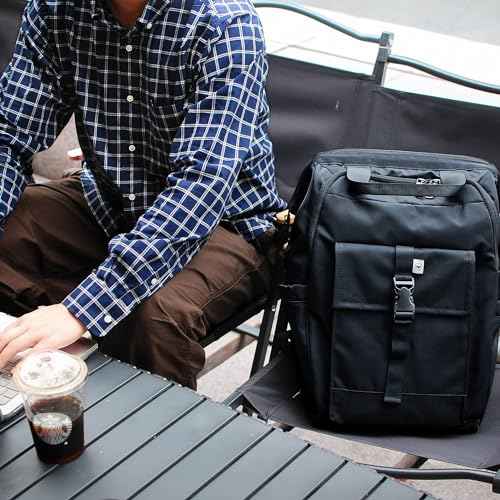 SUNNY BIRD Laptop Backpack, 15.6 Inch Laptop Work Bag, Wide Open Casual Daypack for Women, Men and Adult (Black)