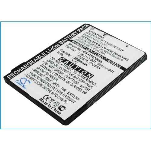 XSP Replacement Battery for H/P iPAQ HX4700, iPAQ HX4800, iPAQ HX4715, iPAQ HX4705 PN 290483-B21, 359498-001
