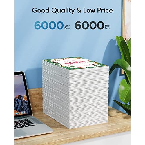 522 High Capacity (5 Bottles) Refill Ink Bottle Replacement for Epson Compatible 522 Ink Refill Bottles (Not Sublimation Ink) Use for EcoTank ET-2803 ET-2800 ET-2720 ET-4800 Printer