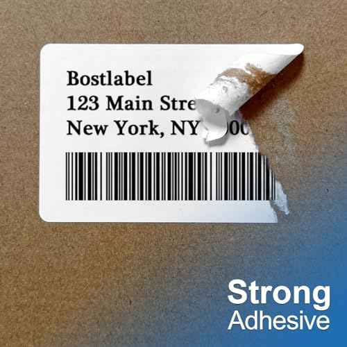 12 Rolls 3" x 2" Direct Thermal Labels, 700 Labels/1 Rolls, Compatible with Zebra, Rollo, Nelko, Munbyn, Jadens Thermal Label Printer, Commercial Grade, Permanent Adhesive