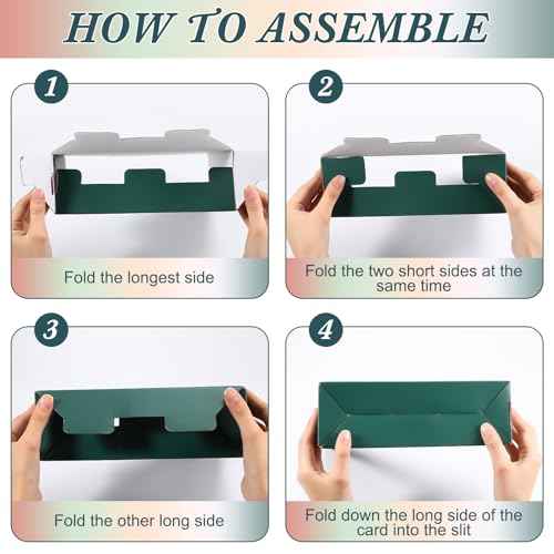 Pasimy 25 Pcs Greenery Cardboard Magazine File Holder Magazine Organizer Book Bin with Label Sticker Multicolor File Storage Box for Desk Shelves Document School Classroom Home Office Supplies