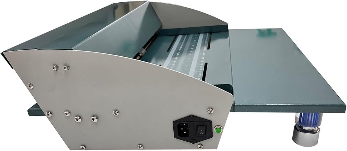 WYDDDARY Electric Creasing Machine - 3-in-1 Crease, Dotted Line & Cut | 18" Paper Feeder, 1000 Sheets/Hour