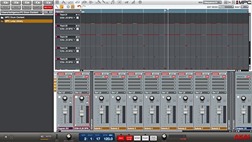 Akai Professional MPC Studio Black | Ultra-Portable MPC With MPC Software (Download), USB Power, LCD Screen, Touch Sensitive Encoders, Brushed Aluminium Body & Data Dial