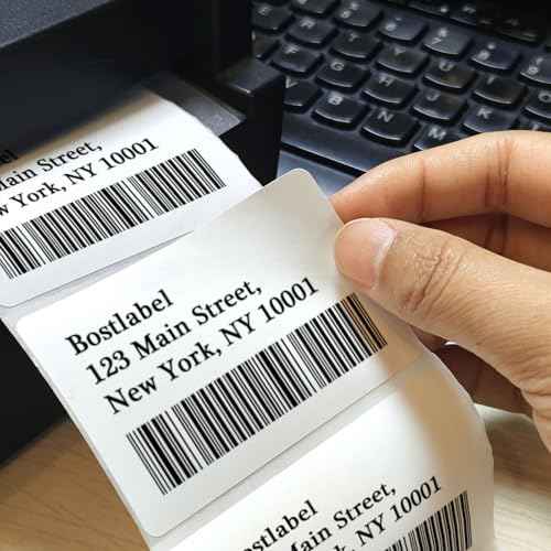 12 Rolls 3" x 2" Direct Thermal Labels, 700 Labels/1 Rolls, Compatible with Zebra, Rollo, Nelko, Munbyn, Jadens Thermal Label Printer, Commercial Grade, Permanent Adhesive