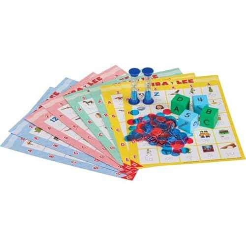 Really Good Stuff Tira y lee: S?labas directas (Roll and Read: Spanish Direct Syllables) - 1 Game