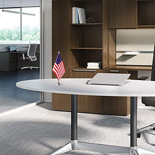 USA Flag American Flags, Small Mini American Desk Flag, Used for Table Office Classroom Home Patriotic Events Decorations