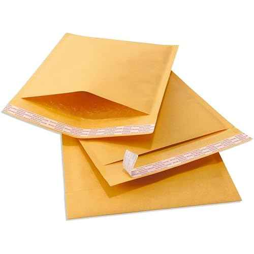 Kraft Bubble Mailers [10 Pack] Shipping Mailing Packing Padded Envelopes #0 (6" x 9")